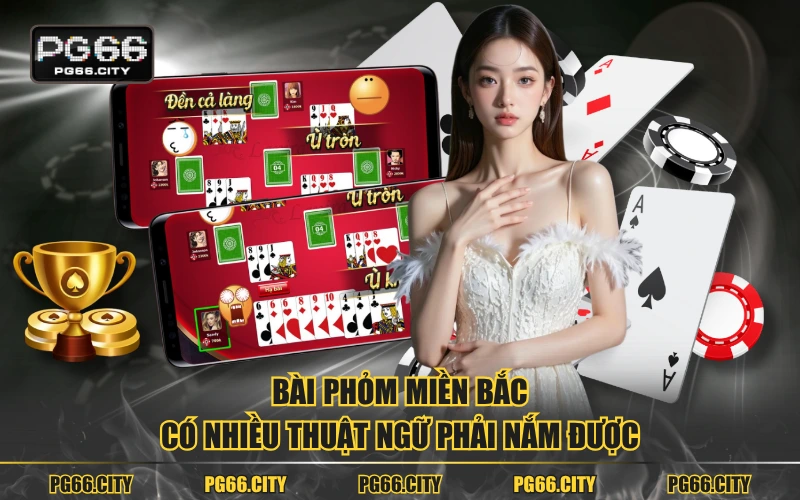 Bài phỏm miền bắc có nhiều thuật ngữ phải nắm được